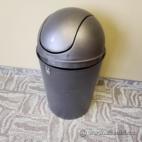 Umbra Black Flip Top Garbage Can Allsold.ca Buy & Sell Used Office